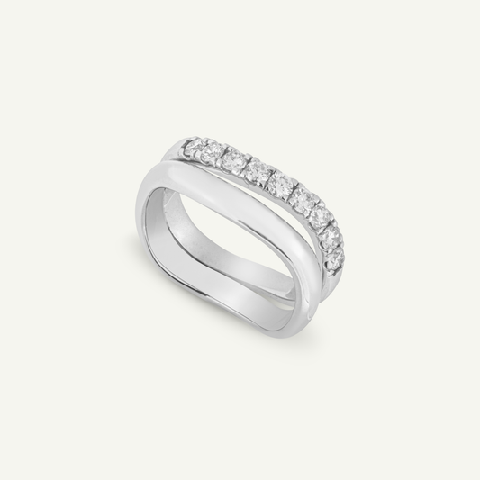 Alloa White Gold Ring