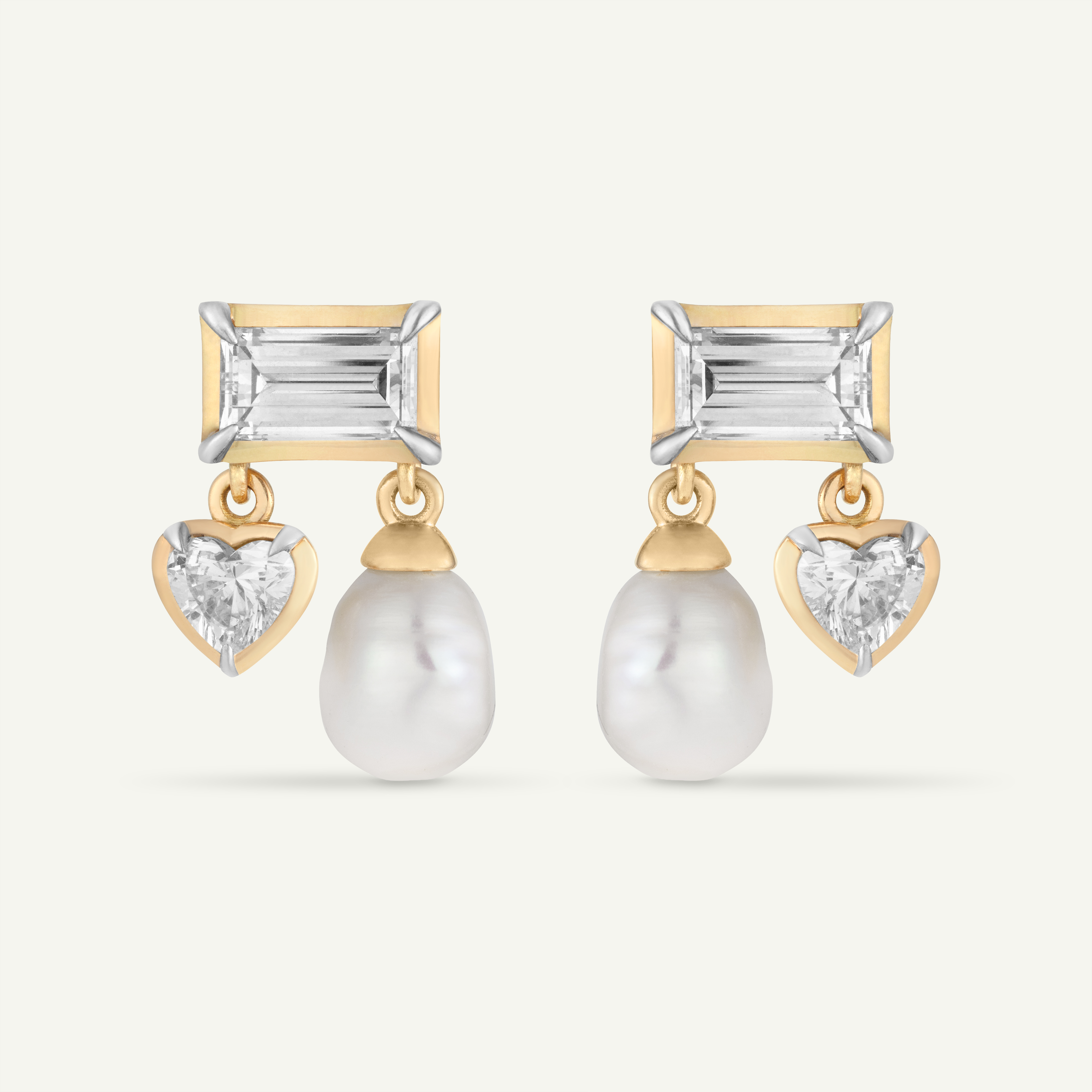Grandtully Yellow Gold Earrings
