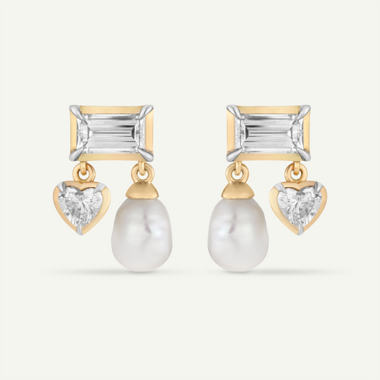 Grandtully Yellow Gold Earrings