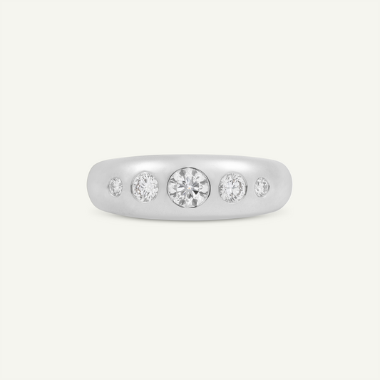 Applecross White Gold Ring