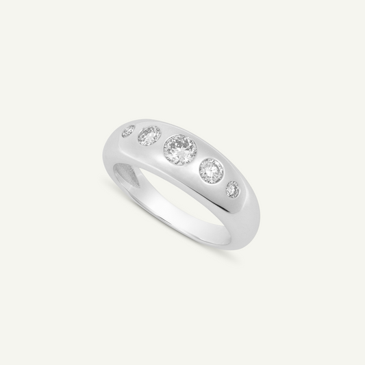 Applecross White Gold Ring
