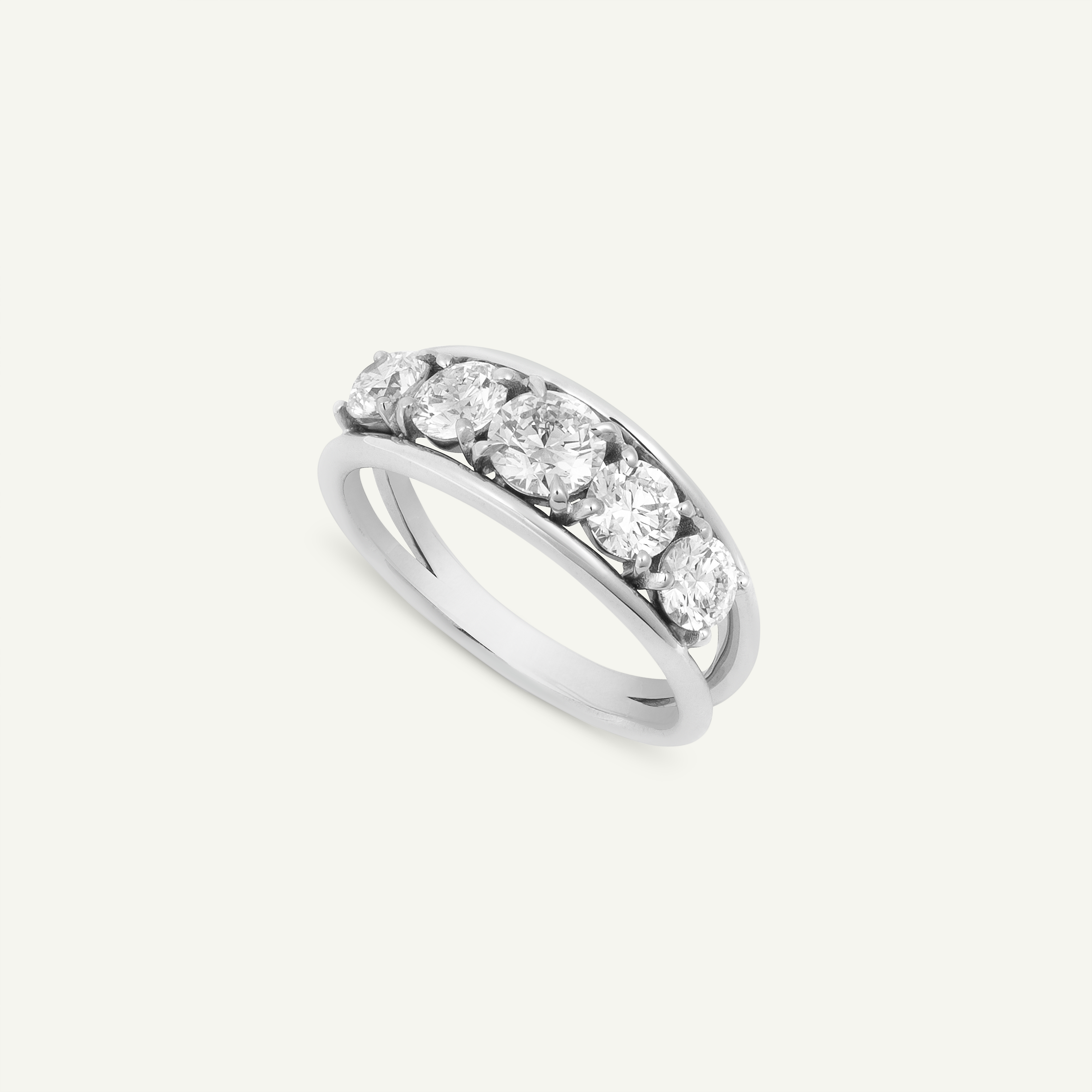 Tobermory White Gold Ring