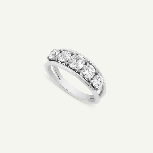 Tobermory White Gold Ring