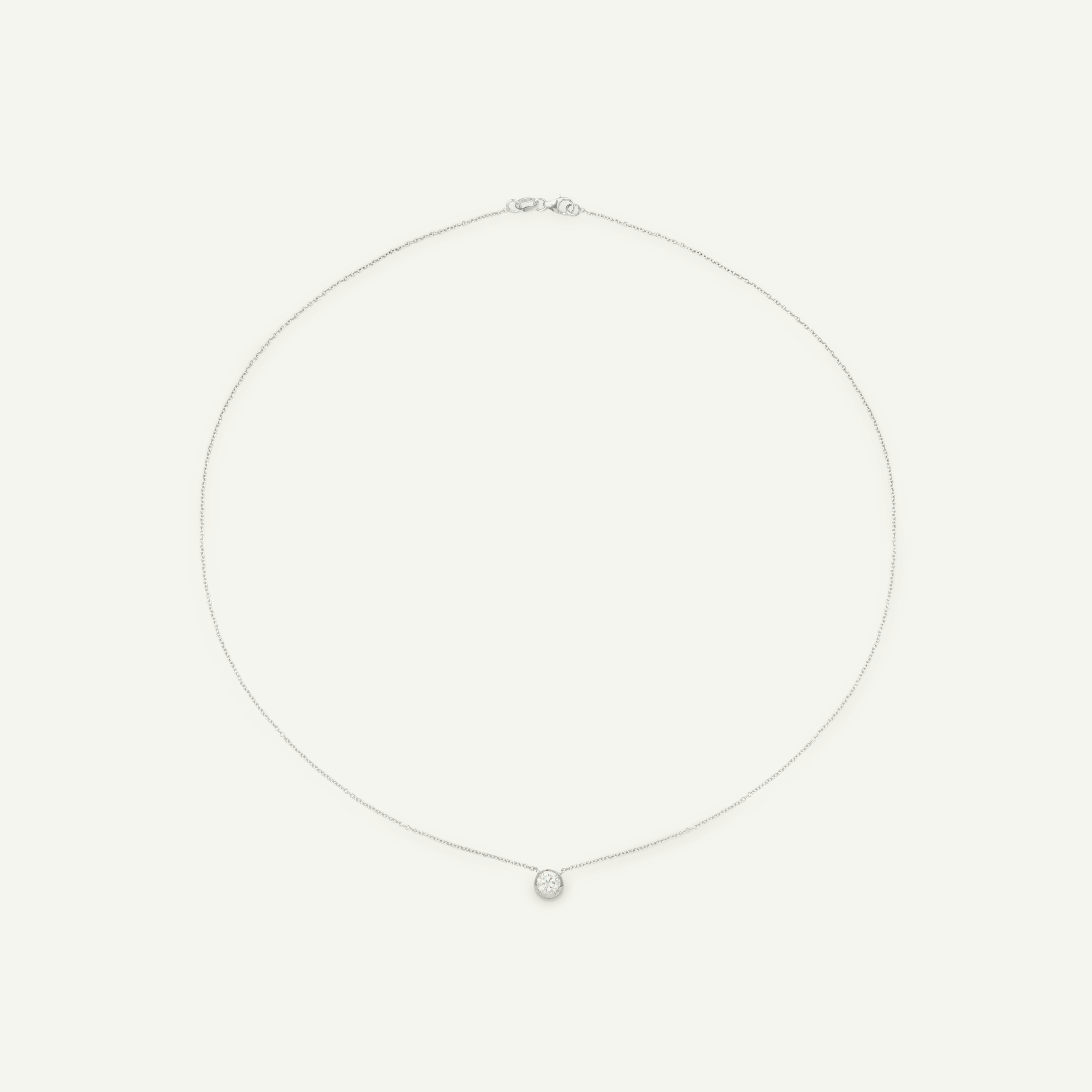 Aviemore White Gold Necklace