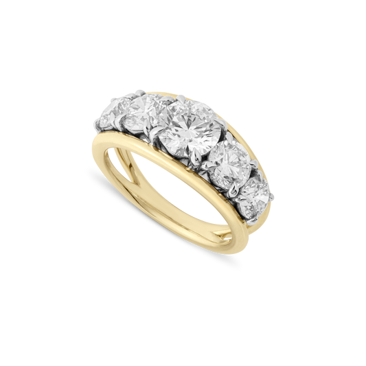 Mega Tobermory Yellow Gold Ring