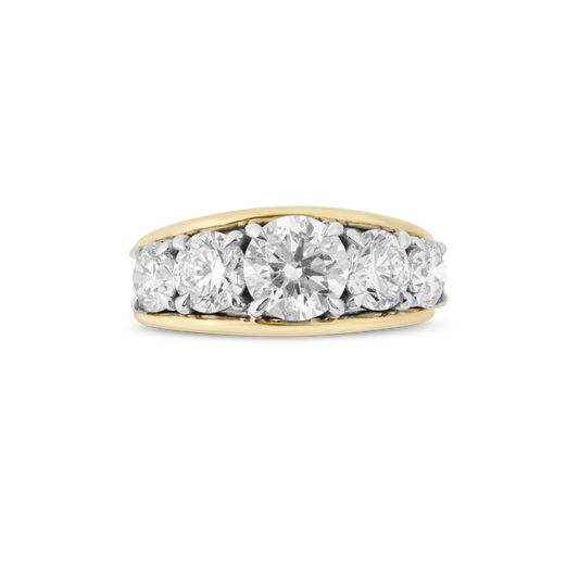 Mega Tobermory Yellow Gold Ring