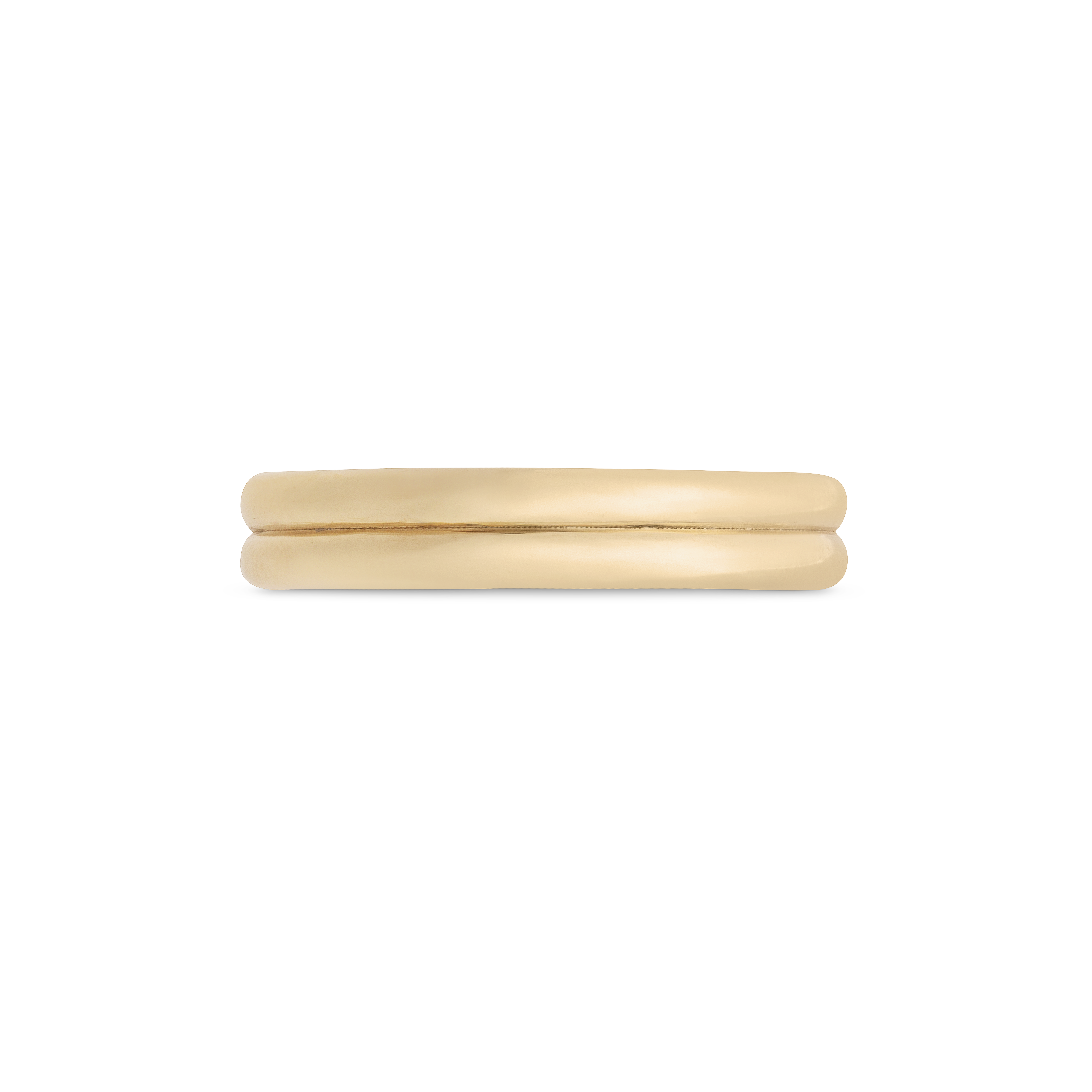 Double Wick Yellow Gold Ring