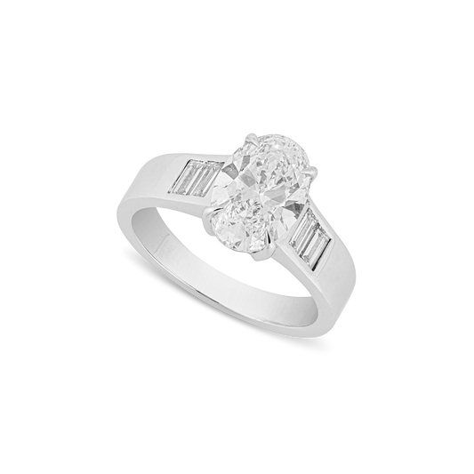 Gunna White Gold Ring