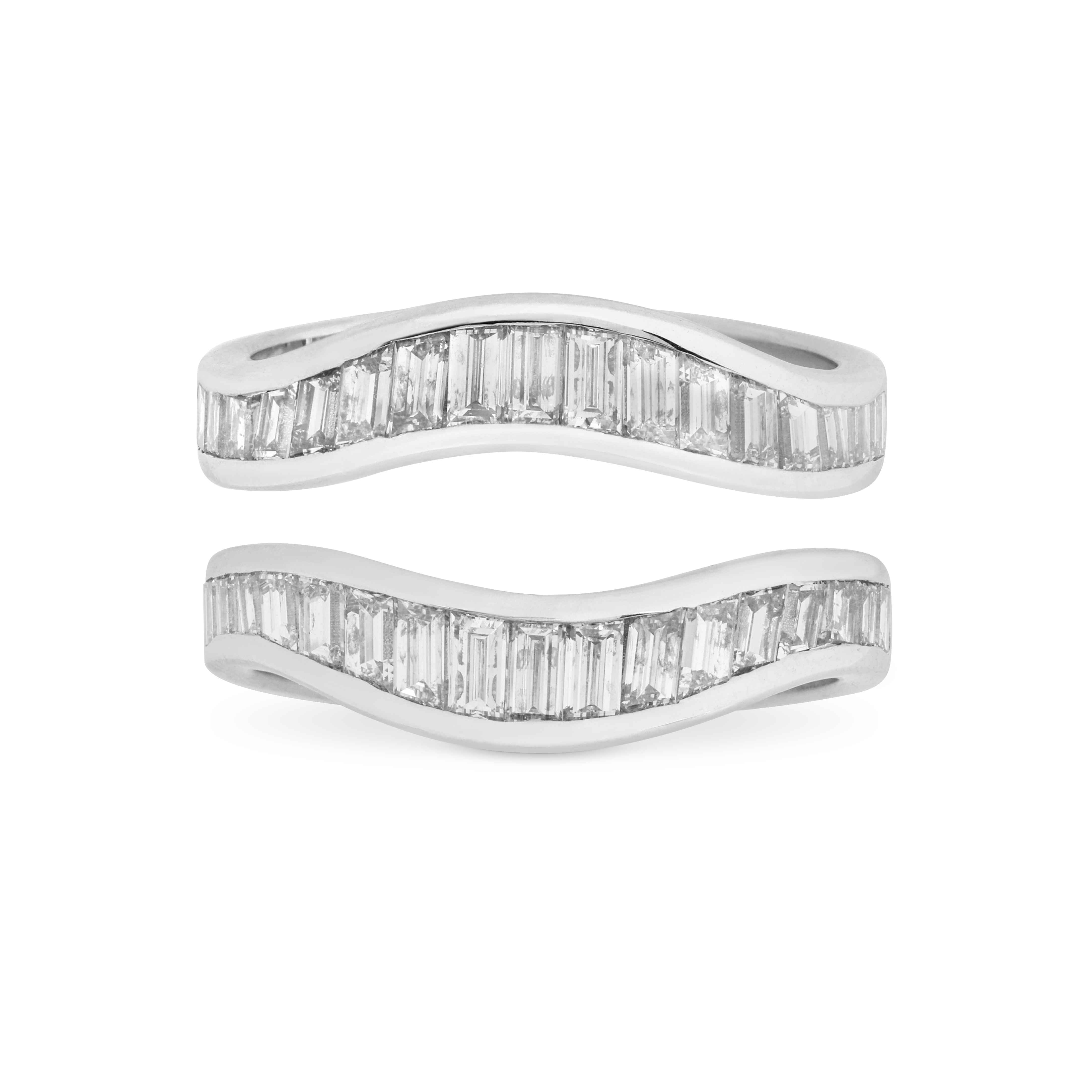 Staffa White Gold Ring