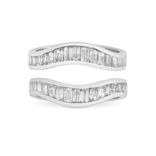 Staffa White Gold Ring