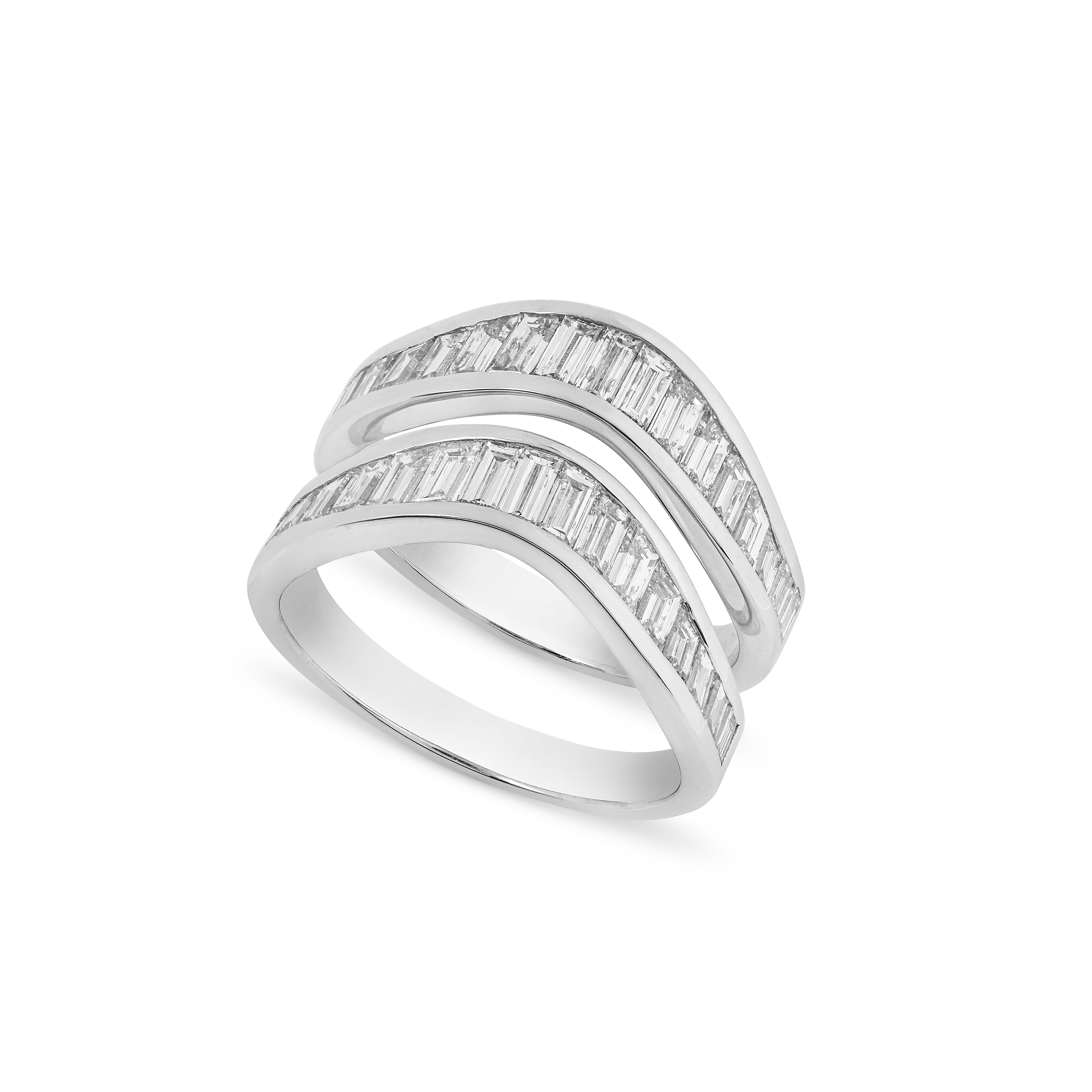 Staffa White Gold Ring