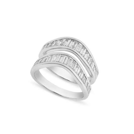 Staffa White Gold Ring