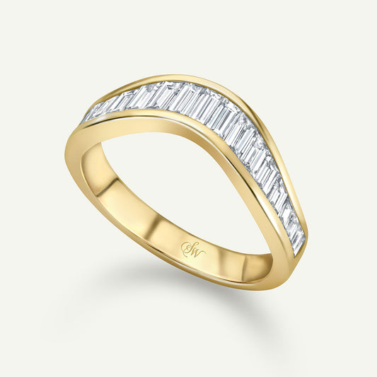 Staffa Yellow Gold Ring