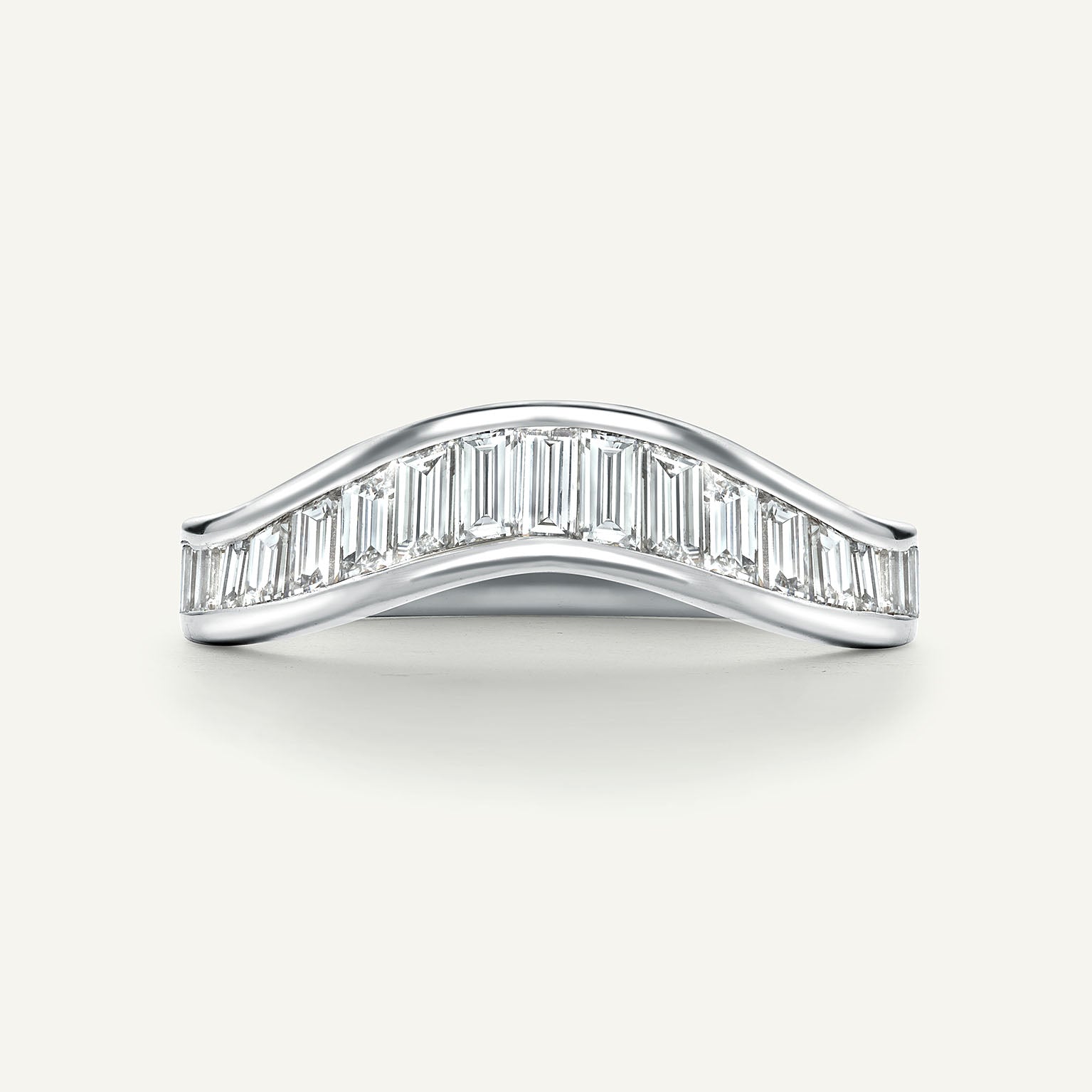 Staffa White Gold Ring