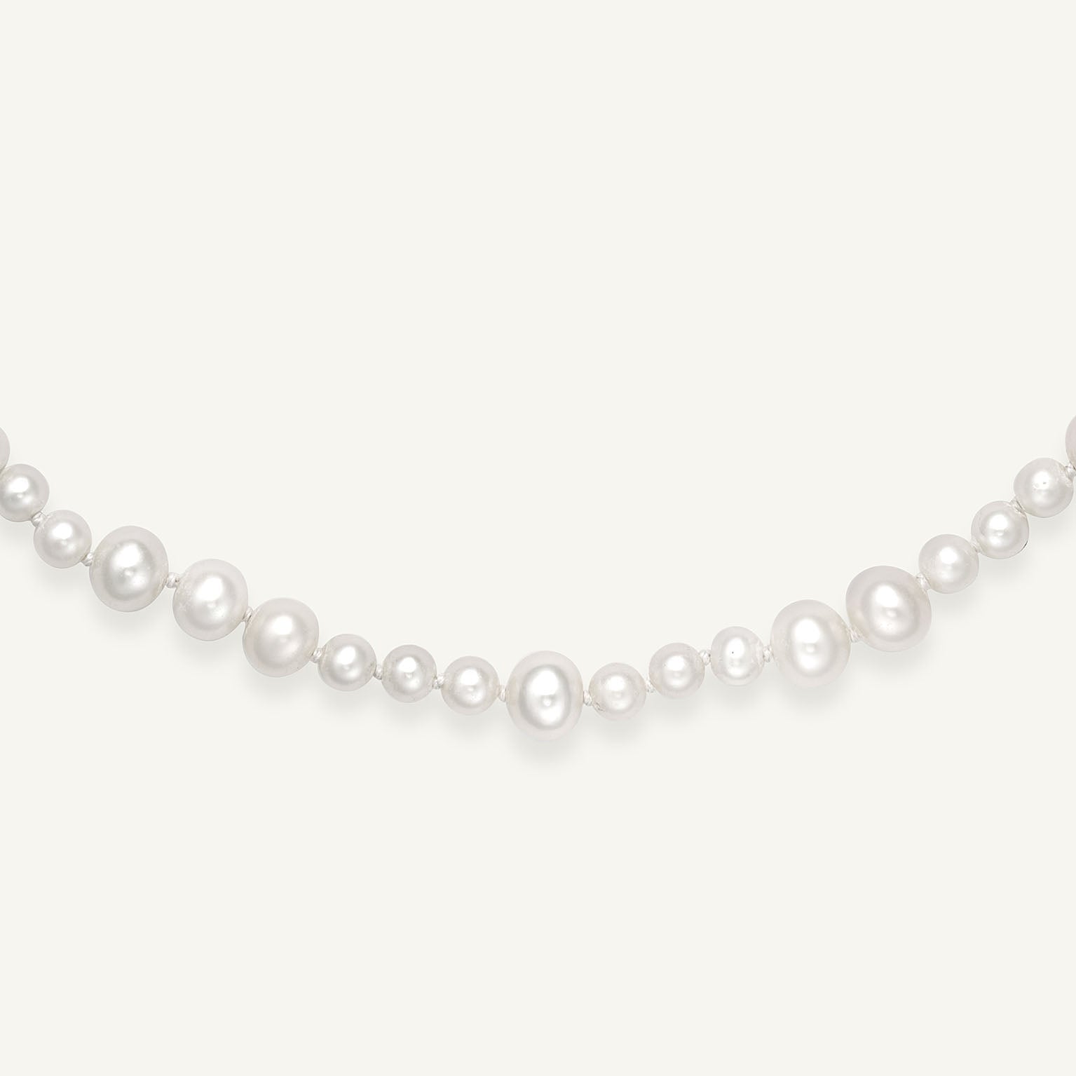 St Andrews White Gold Necklace