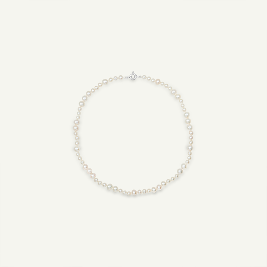 St Andrews White Gold Necklace