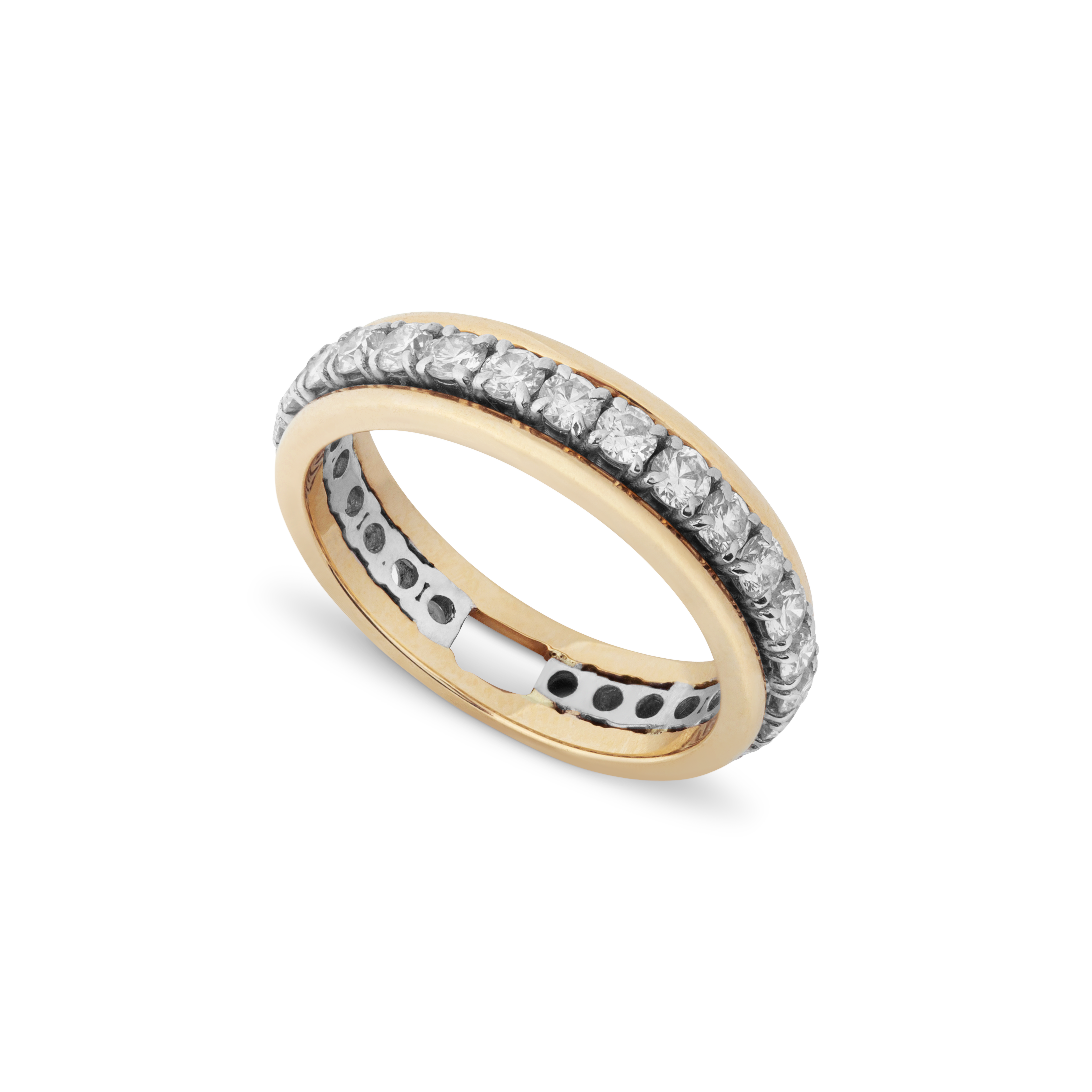 Tobermory Eternity Yellow Gold Ring