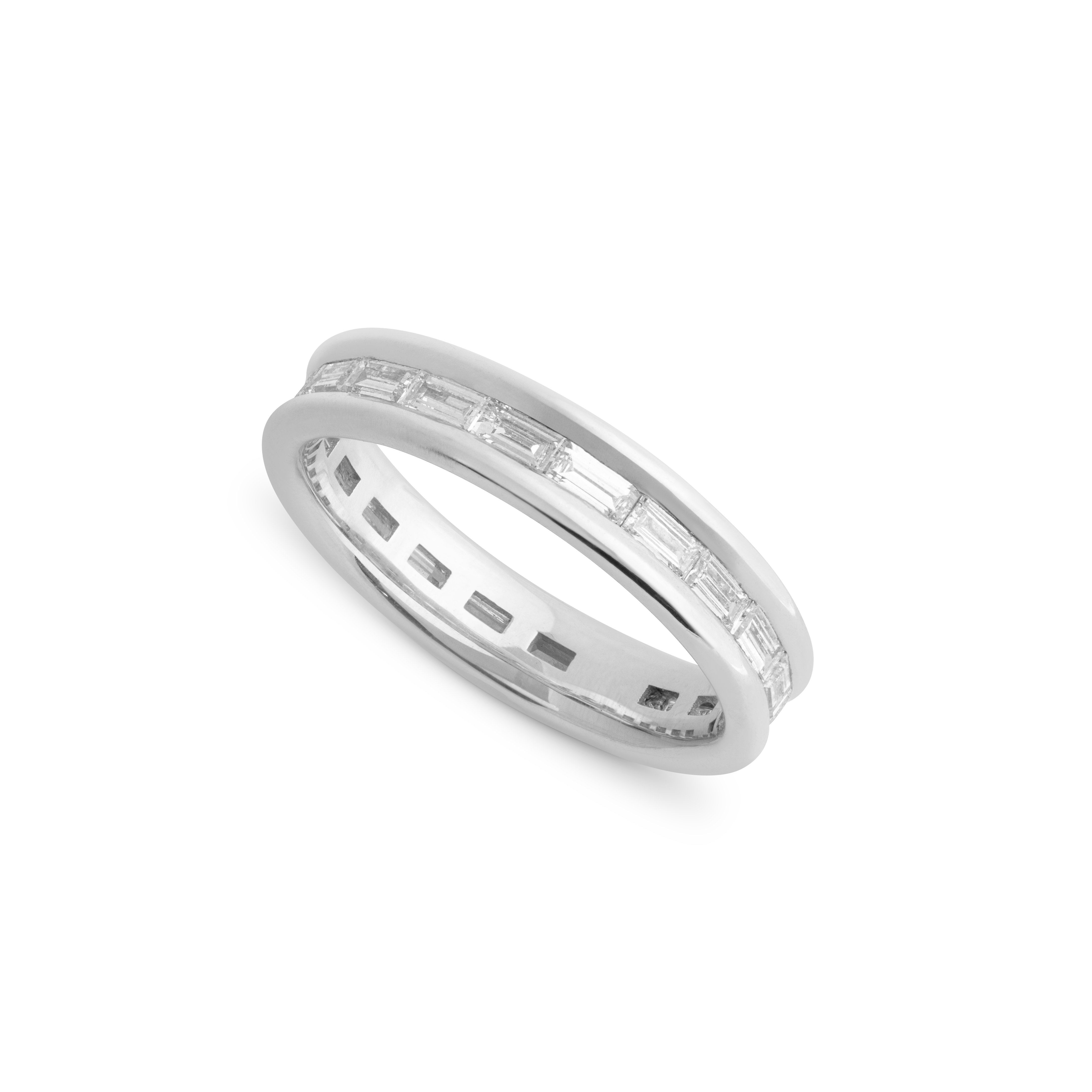 Chubby Cluny White Gold Ring