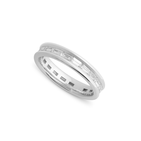 Chubby Cluny White Gold Ring