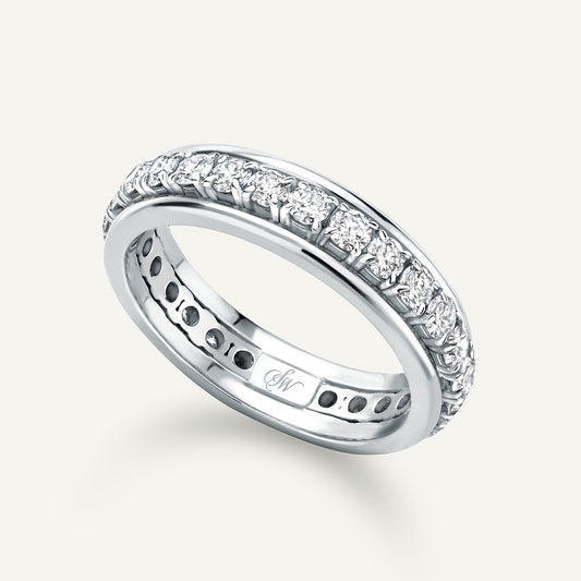 Tobermory Eternity White Gold Ring