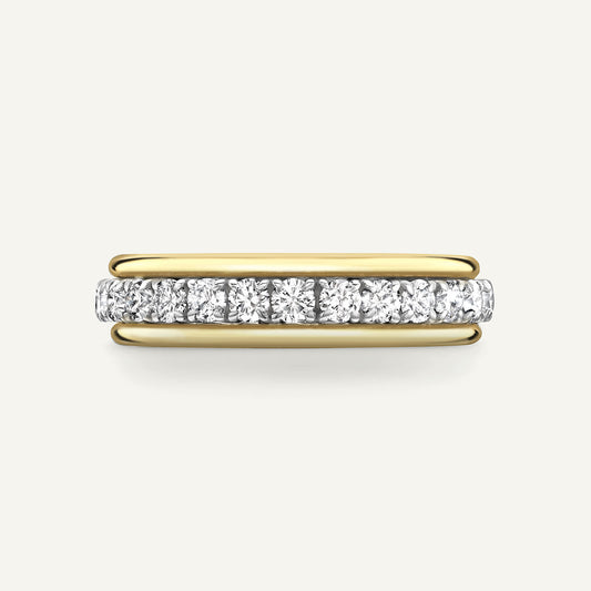 Tobermory Eternity Yellow Gold Ring