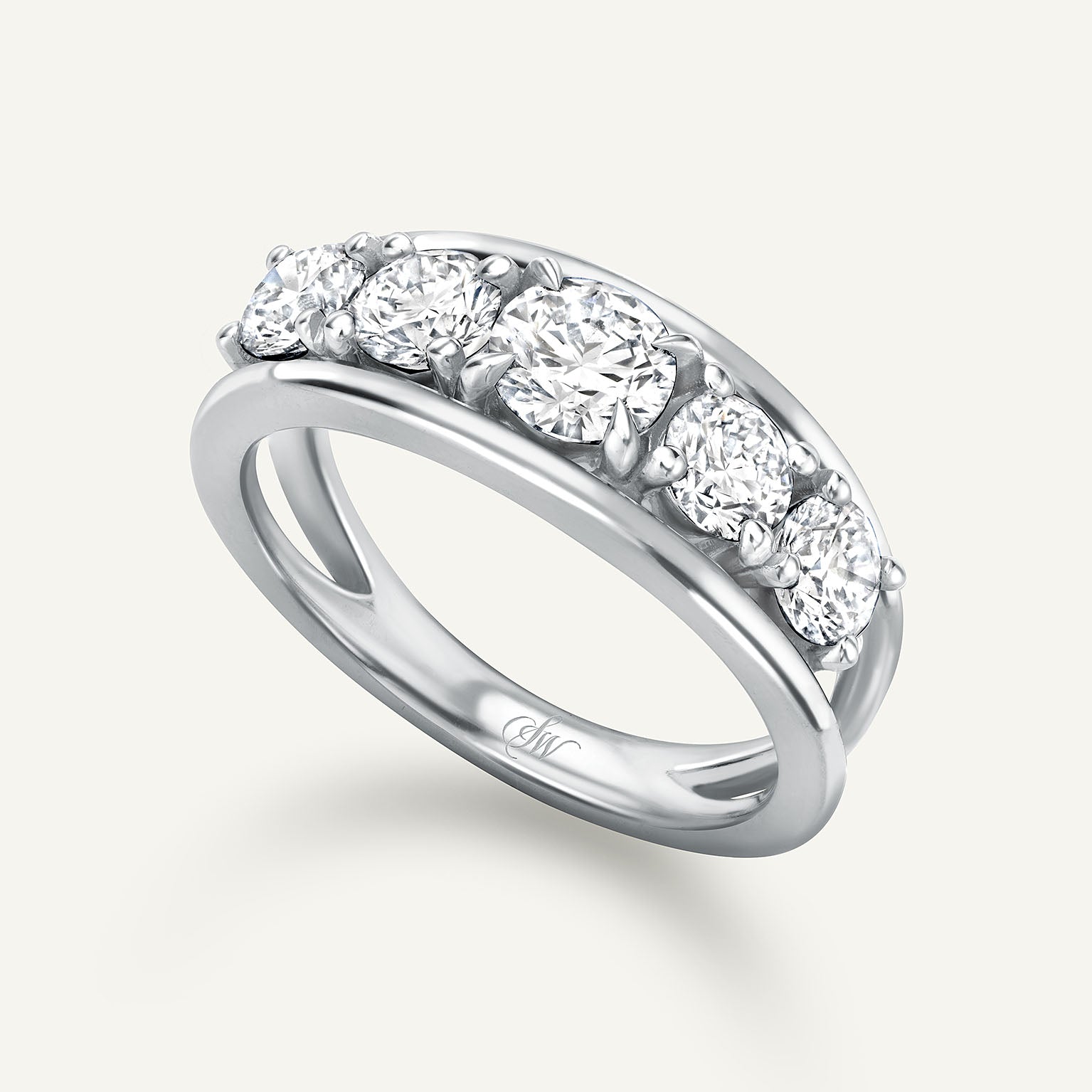 Tobermory White Gold Ring