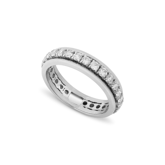 Tobermory Eternity White Gold Ring